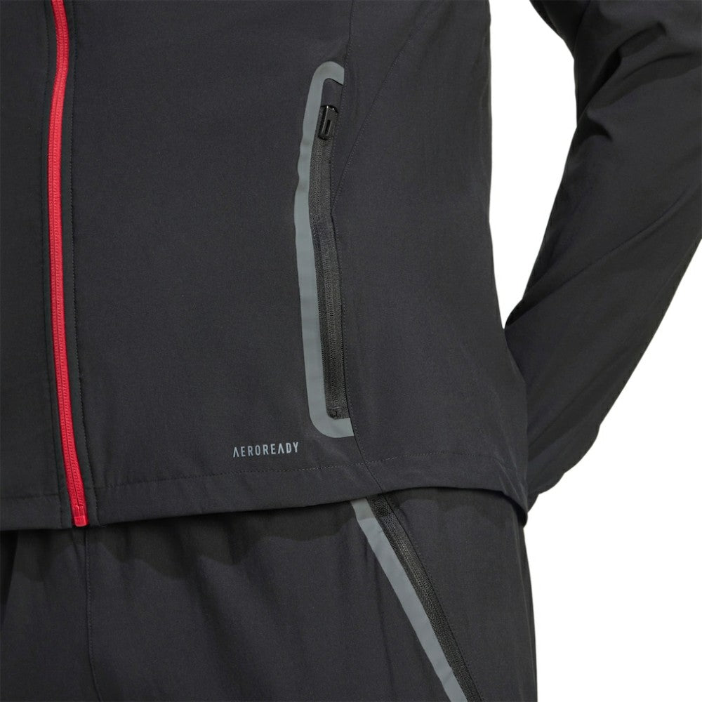 Liverpool 2025/26 Tiro Vis Tech Travel Jacket - Adidas Black