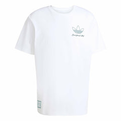 Liverpool Terrace Icons Collection Graphic T-Shirt - Adidas White