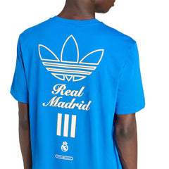Real Madrid Terrace Icons Collection Graphic T-Shirt - Adidas Blue