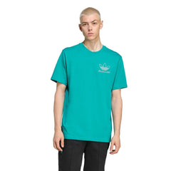 Liverpool Terrace Icons Collection Graphic T-Shirt - Adidas Green