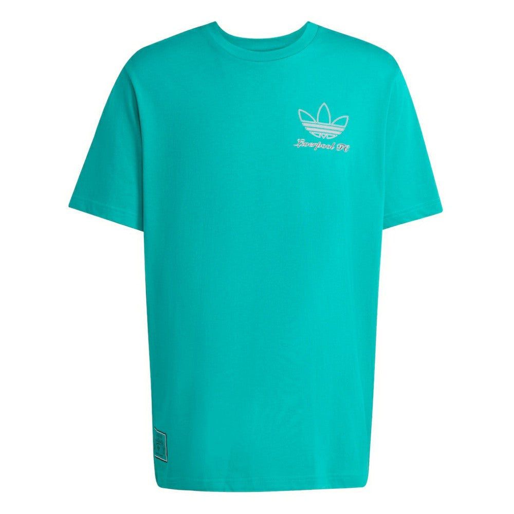 Liverpool Terrace Icons Collection Graphic T-Shirt - Adidas Green