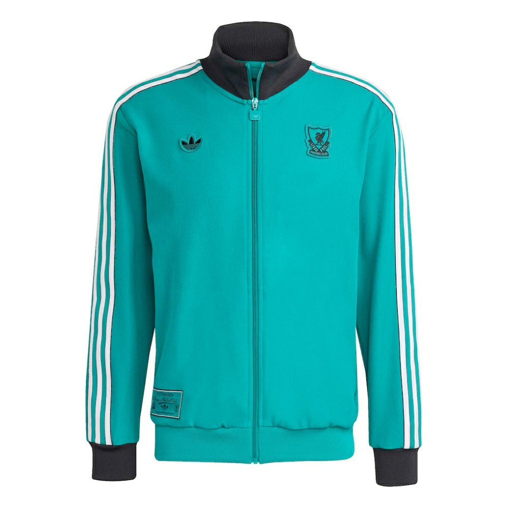 Liverpool Terrace Icons Full-Zip Track Jacket - Adidas Green