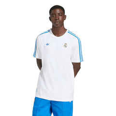 Real Madrid Terrace Icons T-Shirt - Adidas White