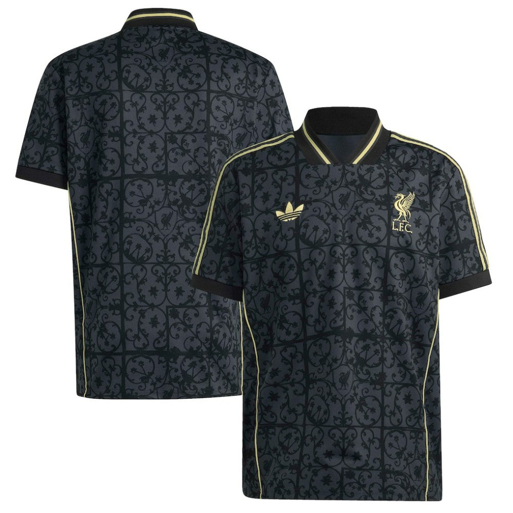 Liverpool Unisex Lifestyler Fashion Jersey - Adidas Gray