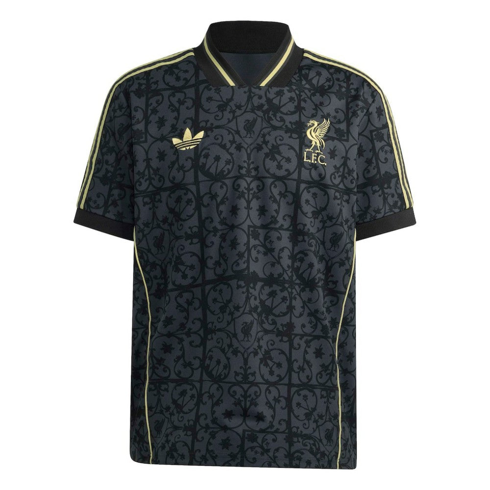 Liverpool Unisex Lifestyler Fashion Jersey - Adidas Gray