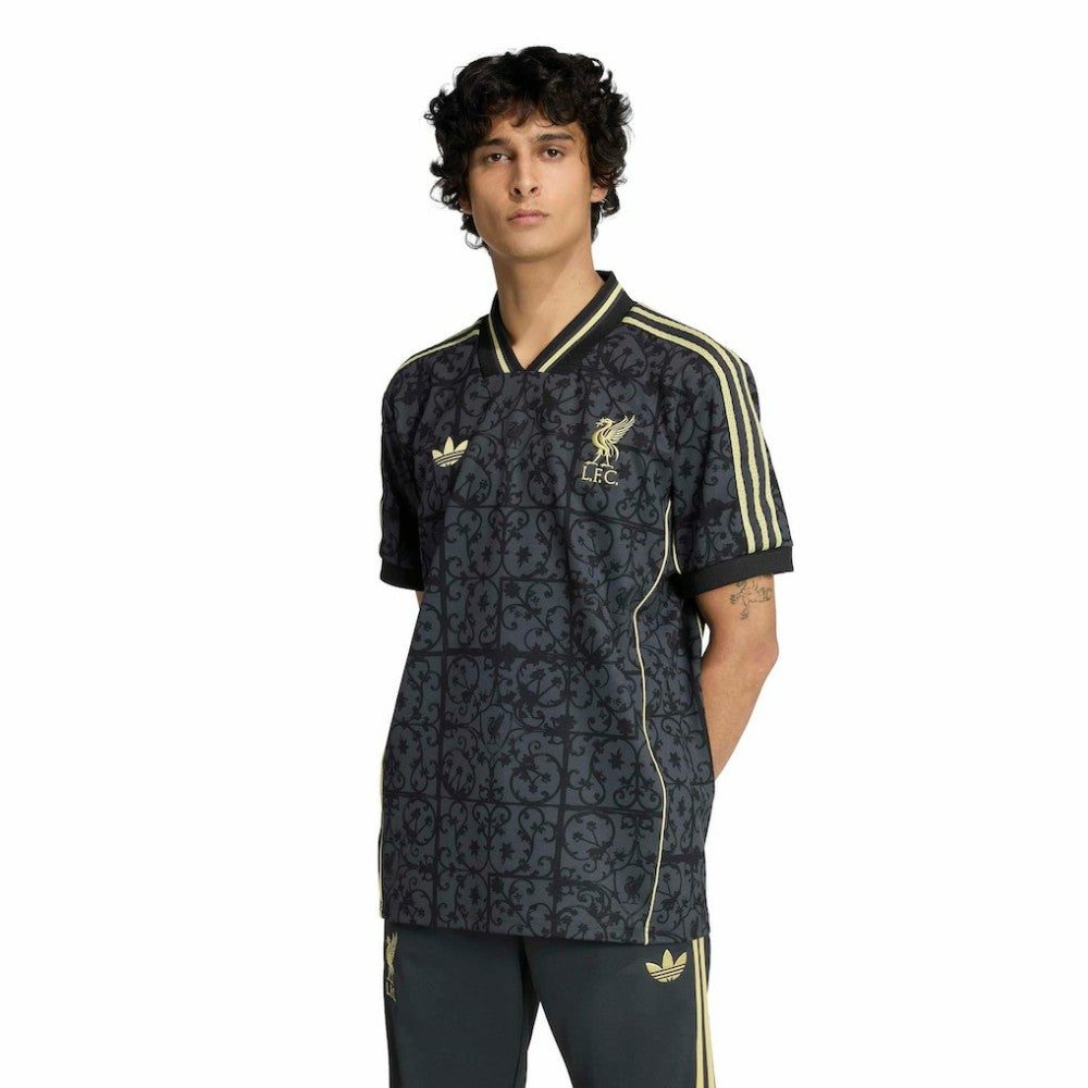 Liverpool Unisex Lifestyler Fashion Jersey - Adidas Gray