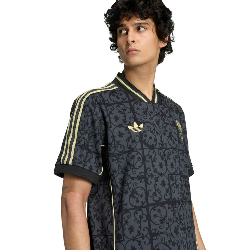 Liverpool Unisex Lifestyler Fashion Jersey - Adidas Gray