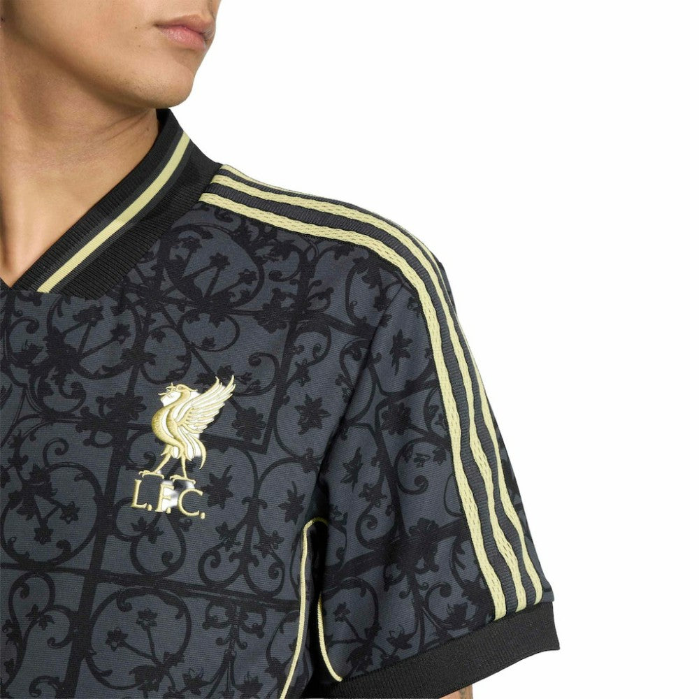 Liverpool Unisex Lifestyler Fashion Jersey - Adidas Gray