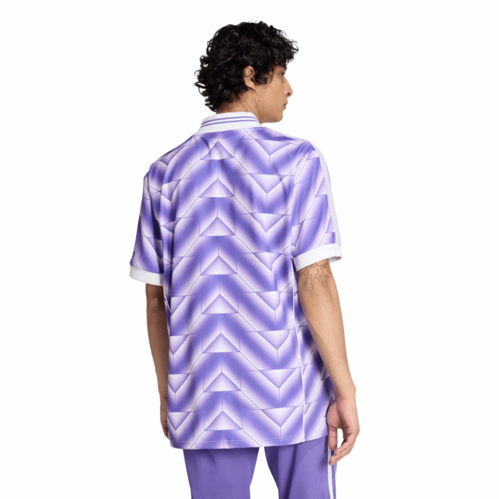Real Madrid Unisex Lifestyler Fashion Jersey - Adidas Purple