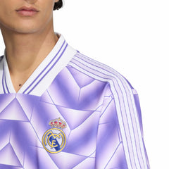 Real Madrid Unisex Lifestyler Fashion Jersey - Adidas Purple