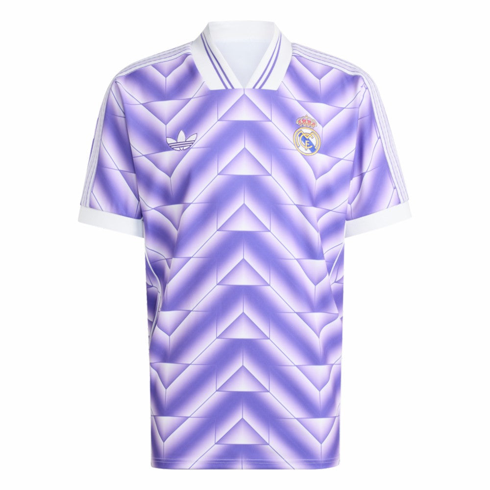 Real Madrid Unisex Lifestyler Fashion Jersey - Adidas Purple