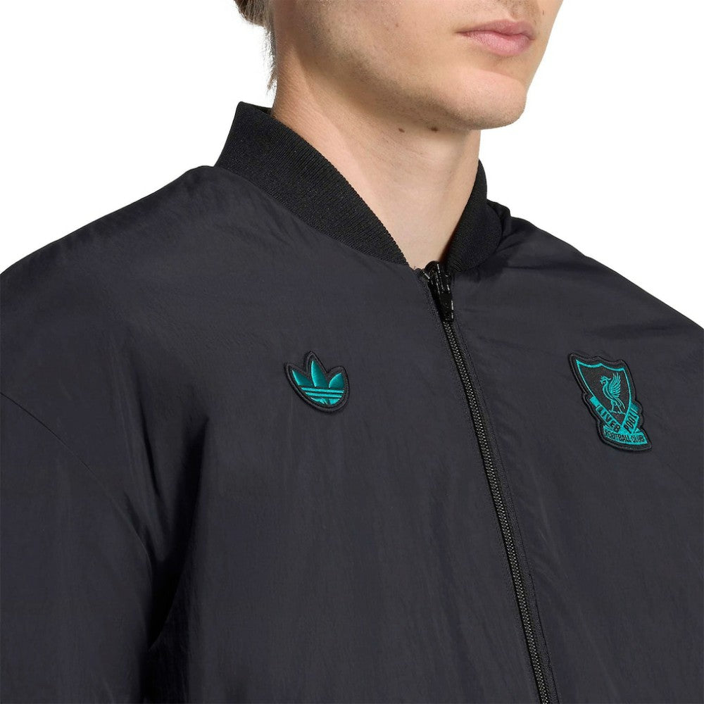 Liverpool Terrace Icons Polo - Adidas Black
