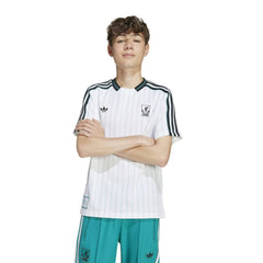 Liverpool Youth Terrace Icons Fashion Jersey - Adidas White