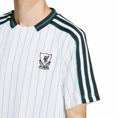 Liverpool Youth Terrace Icons Fashion Jersey - Adidas White