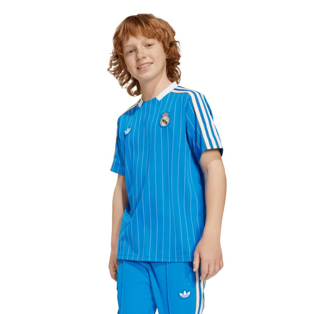 Real Madrid Youth Terrace Icons Jersey - Adidas Blue