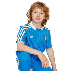 Real Madrid Youth Terrace Icons Jersey - Adidas Blue