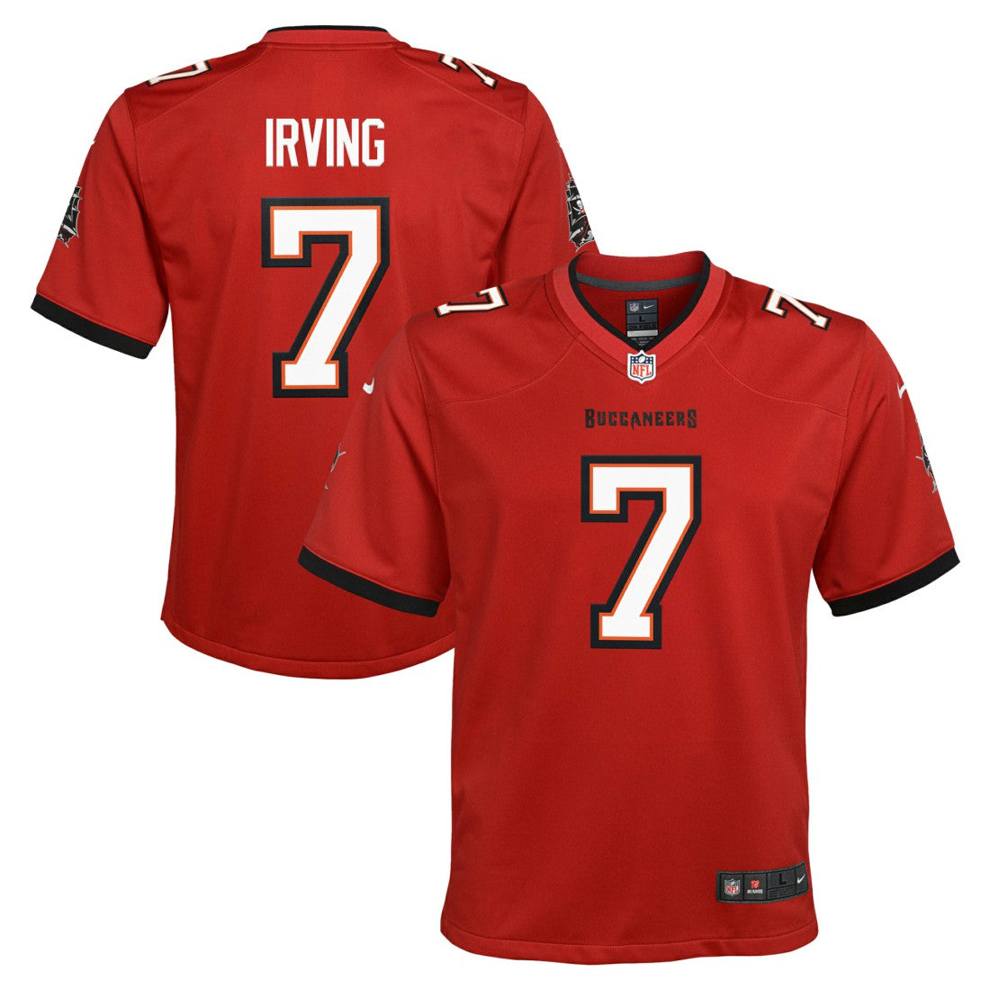 Bucky Irving  Youth Game Jersey - Tampa Bay Buccaneers