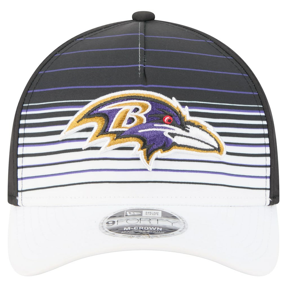 Adventure Gradient 9FORTY M-Crown A-Frame Adjustable Hat - Baltimore Ravens