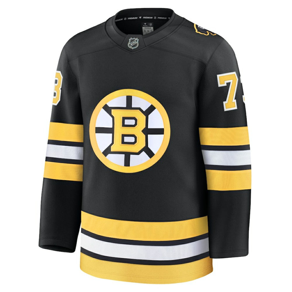 NHL Black Charlie McAvoy Boston Bruins Fanatics Home Premium Player Jersey