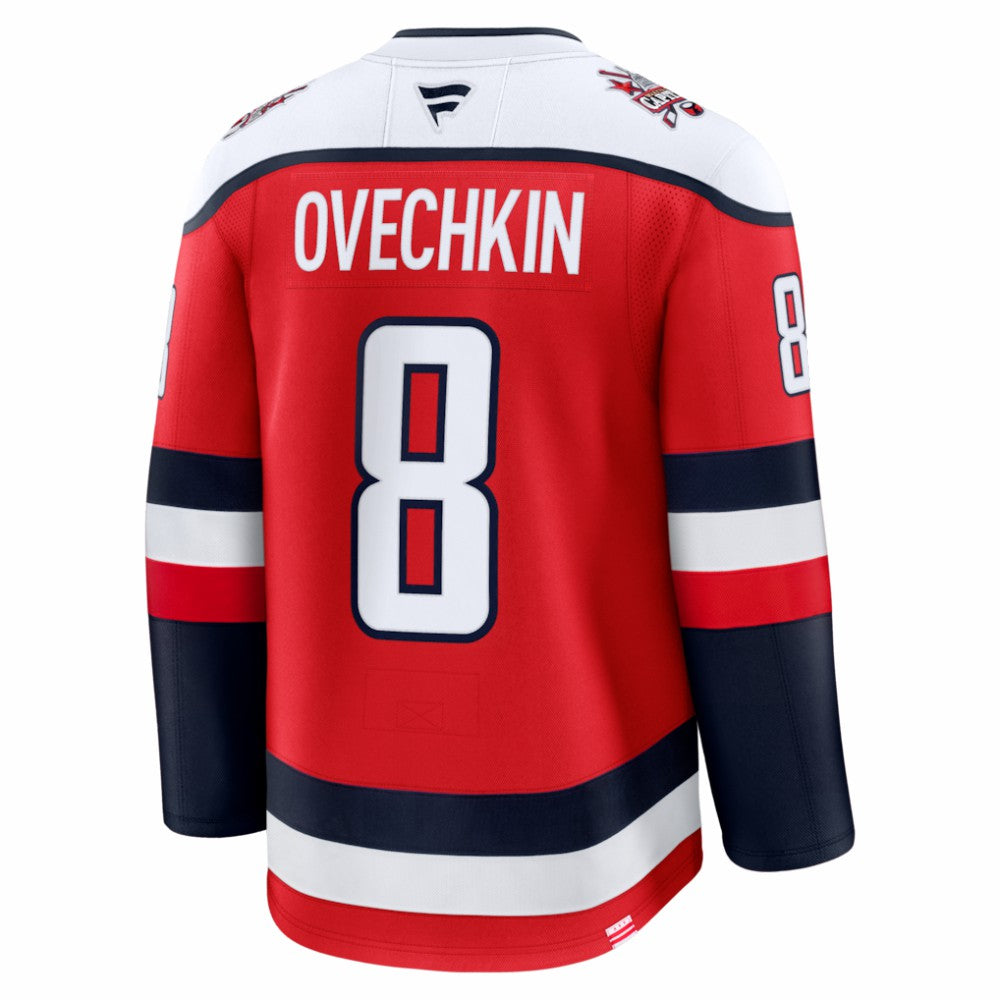 NHL Red Alexander Ovechkin Washington Capitals Fanatics Alternate Premium Player Jersey