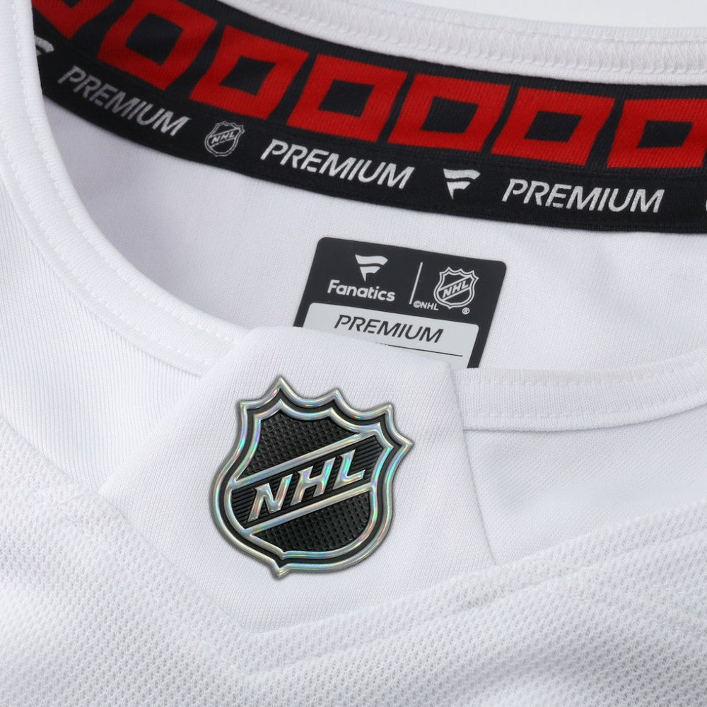 NHL White Sebastian Aho Carolina Hurricanes Fanatics Away Premium Jersey