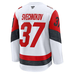 NHL White Andrei Svechnikov Carolina Hurricanes Fanatics Away Premium Jersey