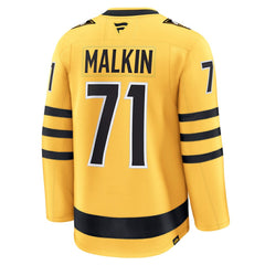 NHL Gold Evgeni Malkin Pittsburgh Penguins Fanatics Alternate Premium Player Jersey