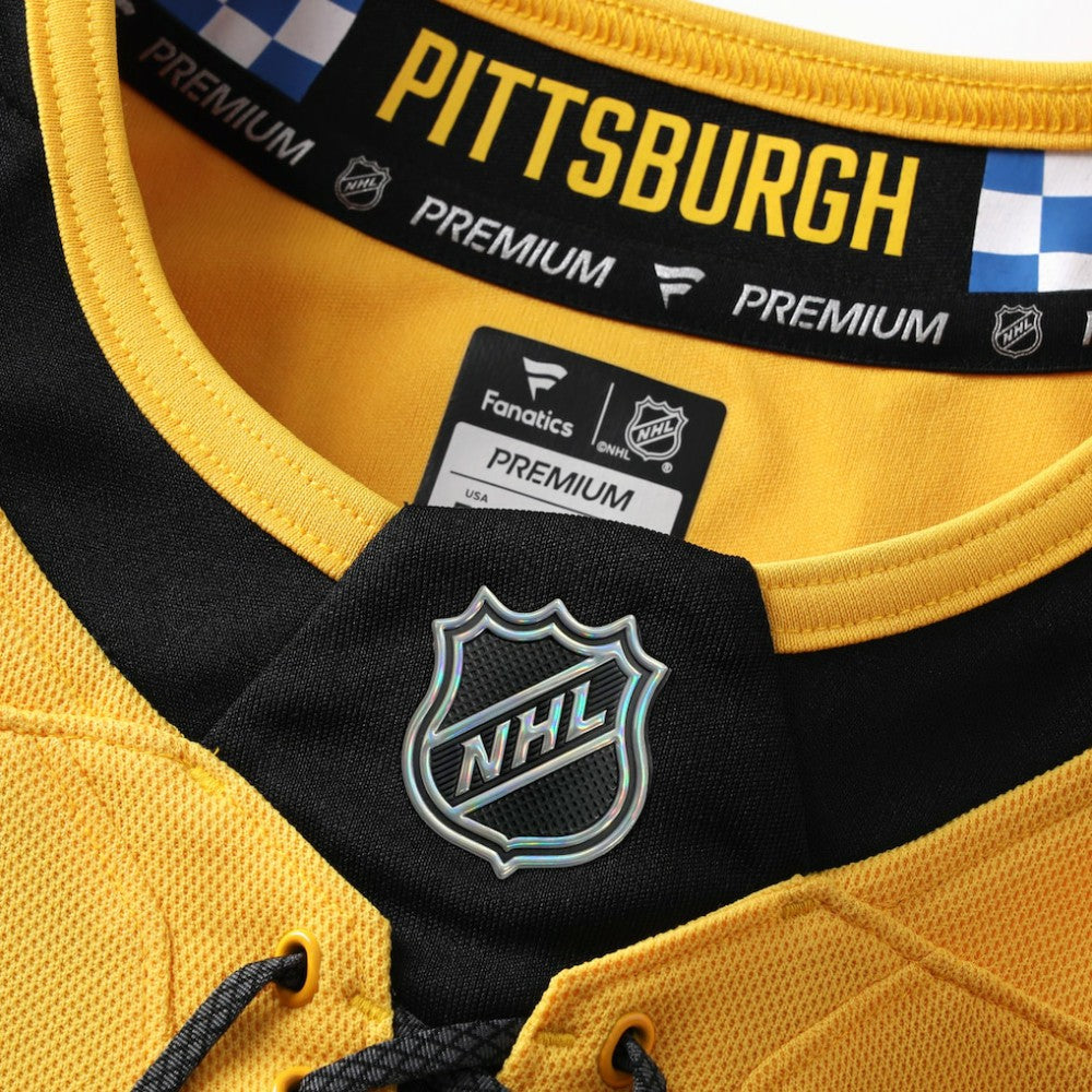 NHL Gold Evgeni Malkin Pittsburgh Penguins Fanatics Alternate Premium Player Jersey
