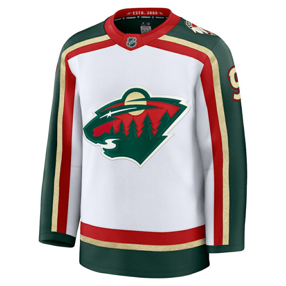 NHL White Kirill Kaprizov Minnesota Wild Fanatics 25th Anniversary Premium Player Jersey