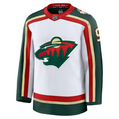 NHL White Kirill Kaprizov Minnesota Wild Fanatics 25th Anniversary Premium Player Jersey
