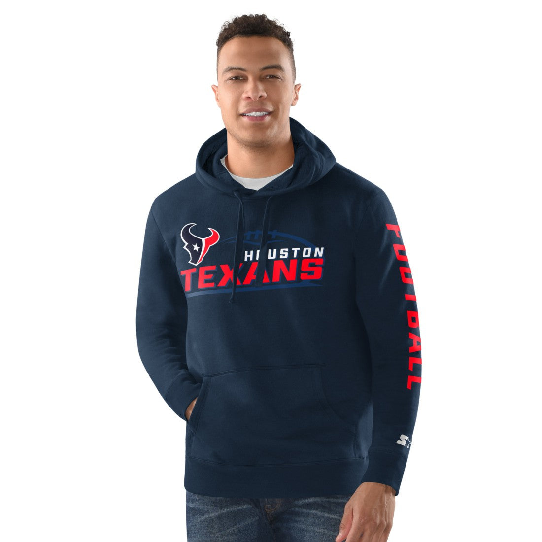 Starter Vintage Pullover Hoodie - Houston Texans