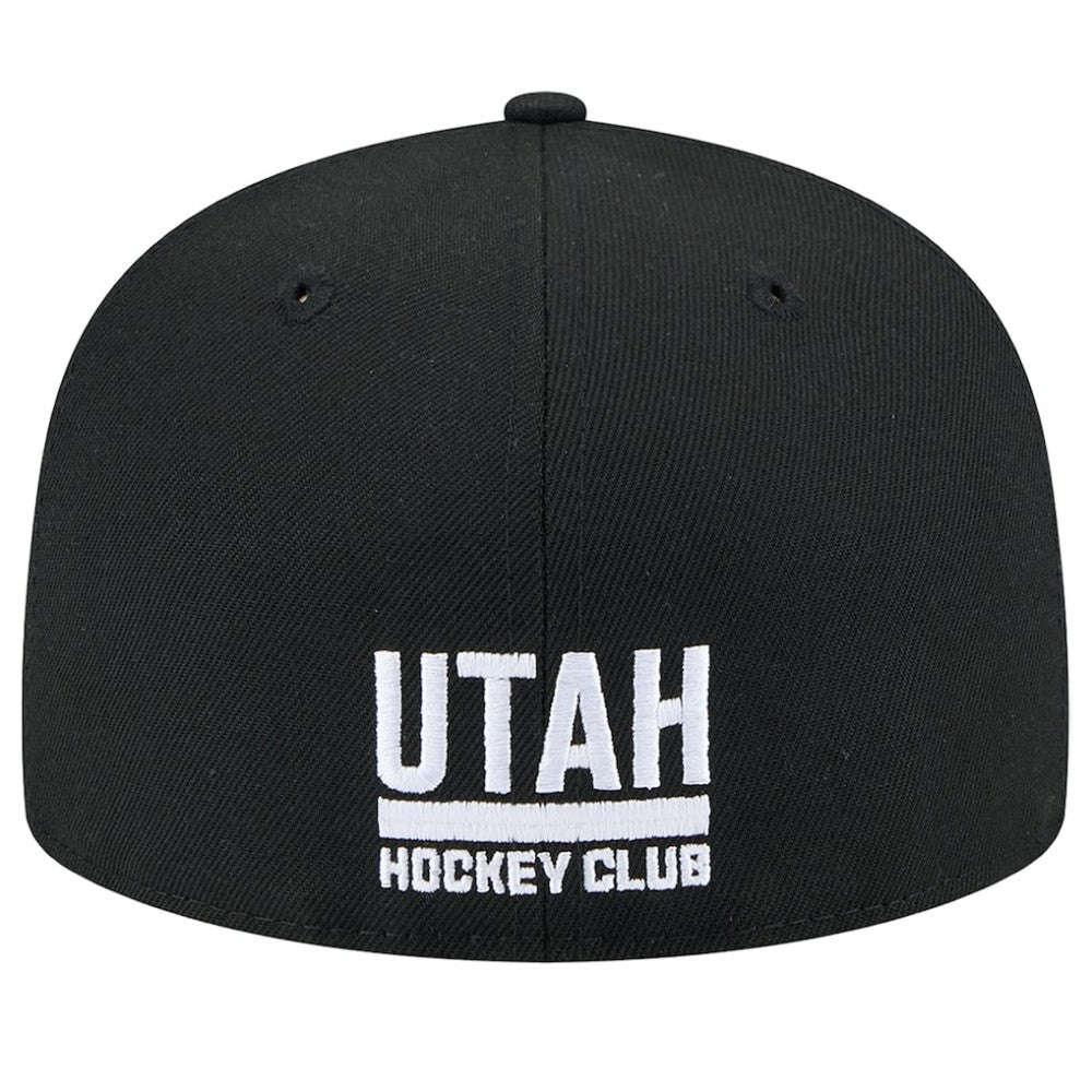 NHL Black Utah Mammoth New Era State Shape 1st Season 59FIFTY Fitted Hat