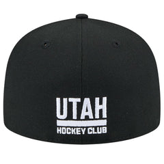 NHL Black Utah Mammoth New Era State Shape 1st Season 59FIFTY Fitted Hat