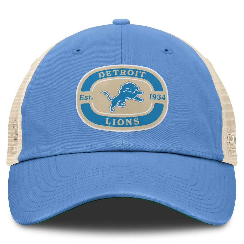 Top of the World Team Patch Adjustable Hat - Detroit Lions