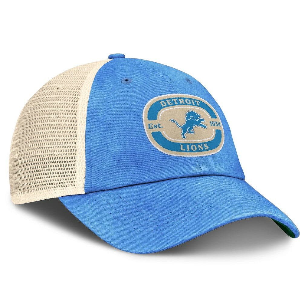 Top of the World Team Patch Adjustable Hat - Detroit Lions