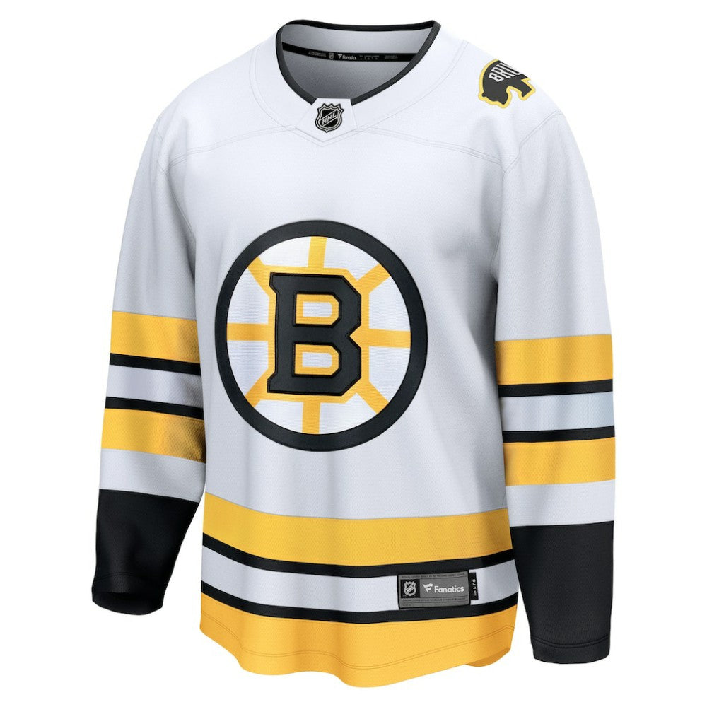 NHL White Boston Bruins Fanatics Away Breakaway Jersey