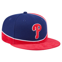 MLB Philadelphia Phillies New Era Retro Split Corduroy Snapback Hat