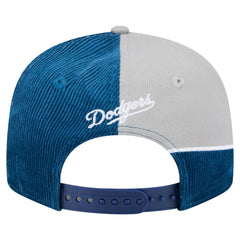 MLB Los Angeles Dodgers New Era Retro Split Corduroy Snapback Hat
