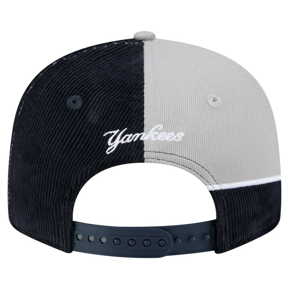 MLB New York Yankees New Era Retro Split Corduroy Snapback Hat