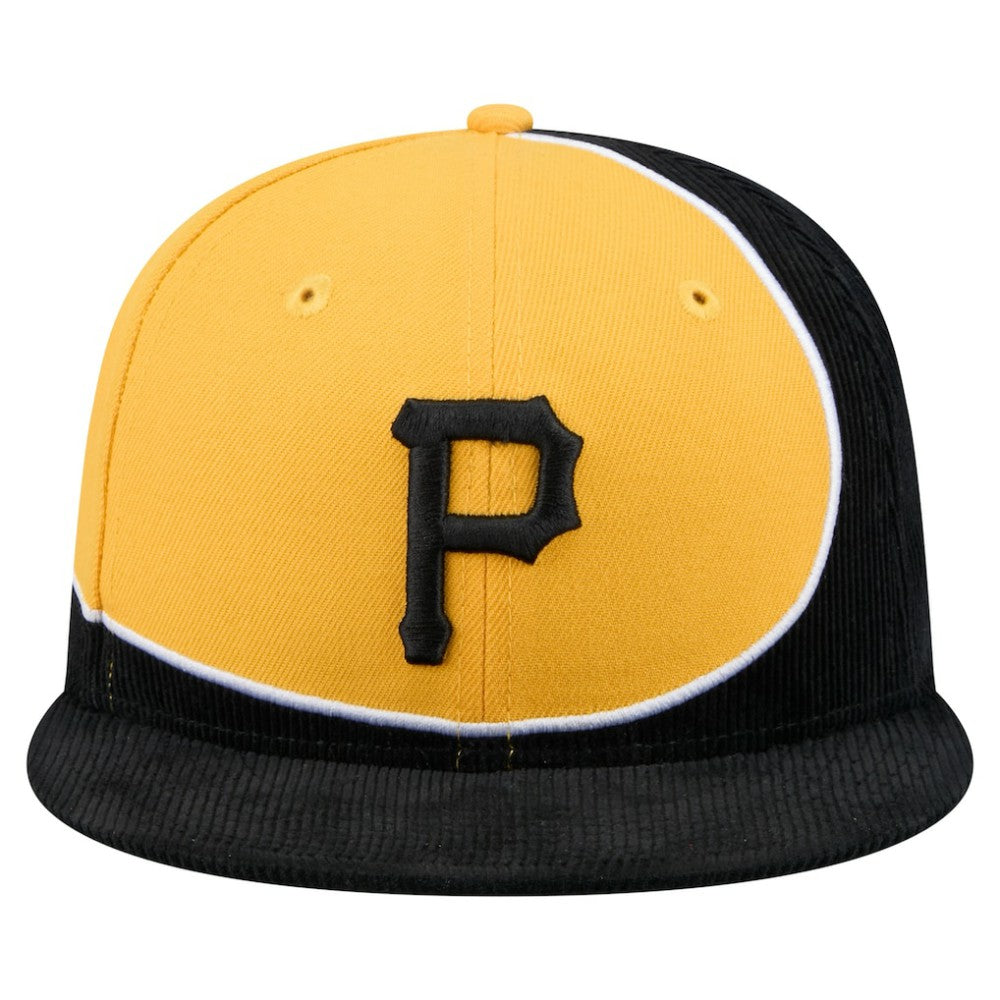 MLB Pittsburgh Pirates New Era Retro Split Corduroy Snapback Hat