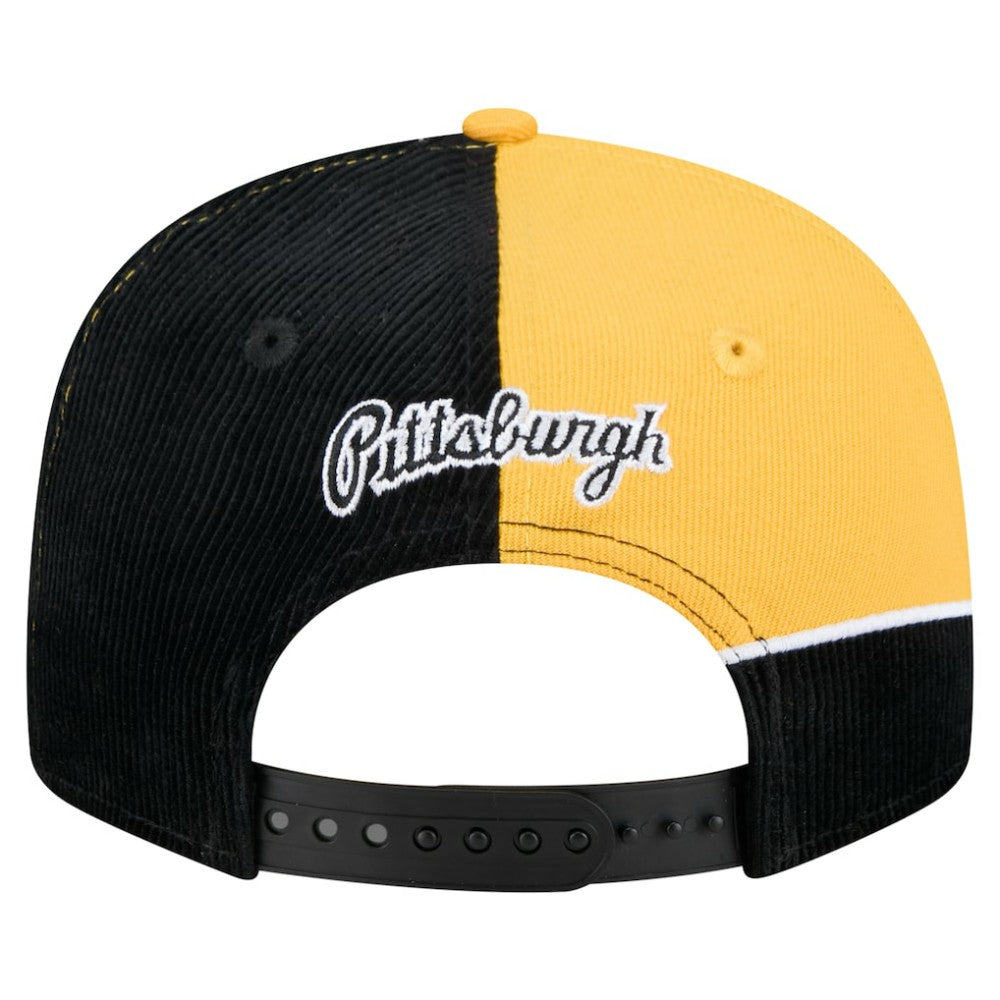 MLB Pittsburgh Pirates New Era Retro Split Corduroy Snapback Hat