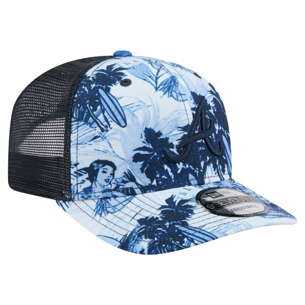 MLB Atlanta Braves New Era Hula Trucker 9SEVENTY Adjustable Hat