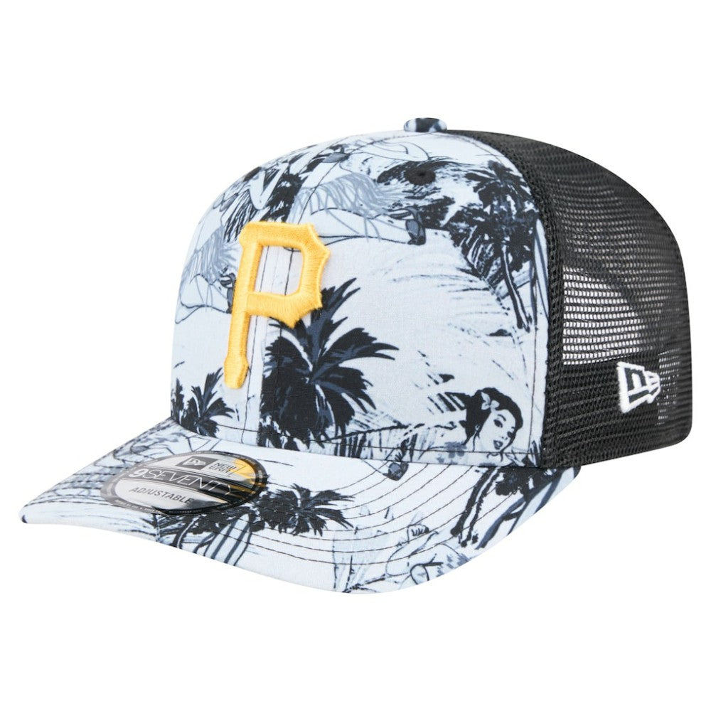 MLB Pittsburgh Pirates New Era Hula Trucker 9SEVENTY Adjustable Hat