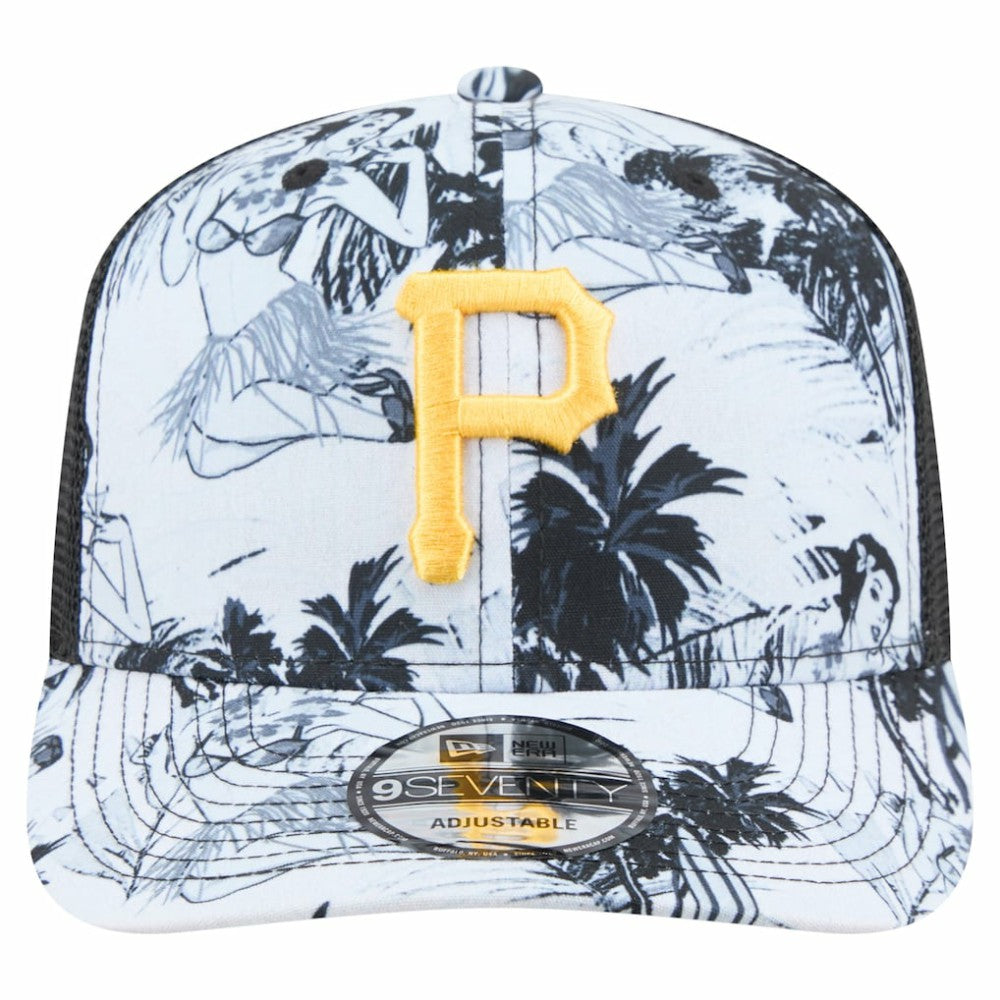 MLB Pittsburgh Pirates New Era Hula Trucker 9SEVENTY Adjustable Hat