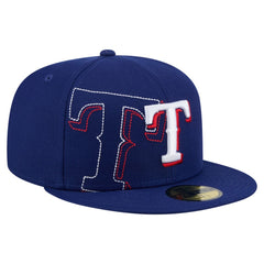 MLB Texas Rangers New Era Yarn Stitch 59FIFTY Fitted Hat
