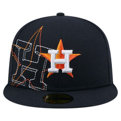 MLB Houston Astros New Era Yarn Stitch 59FIFTY Fitted Hat