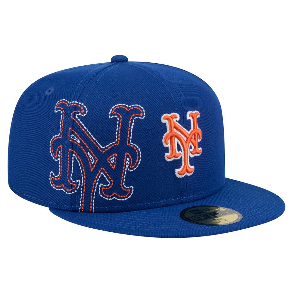 MLB New York Mets New Era Yarn Stitch 59FIFTY Fitted Hat