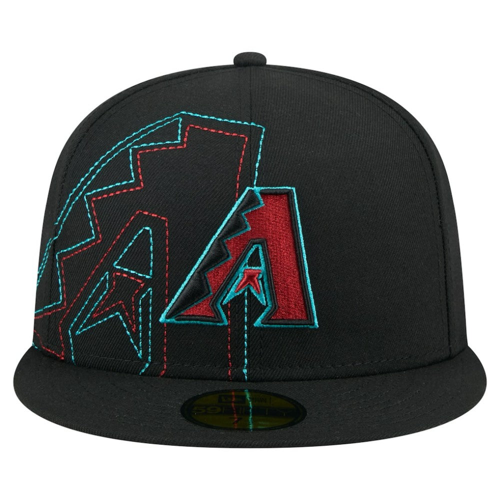 MLB Arizona Diamondbacks New Era Yarn Stitch 59FIFTY Fitted Hat