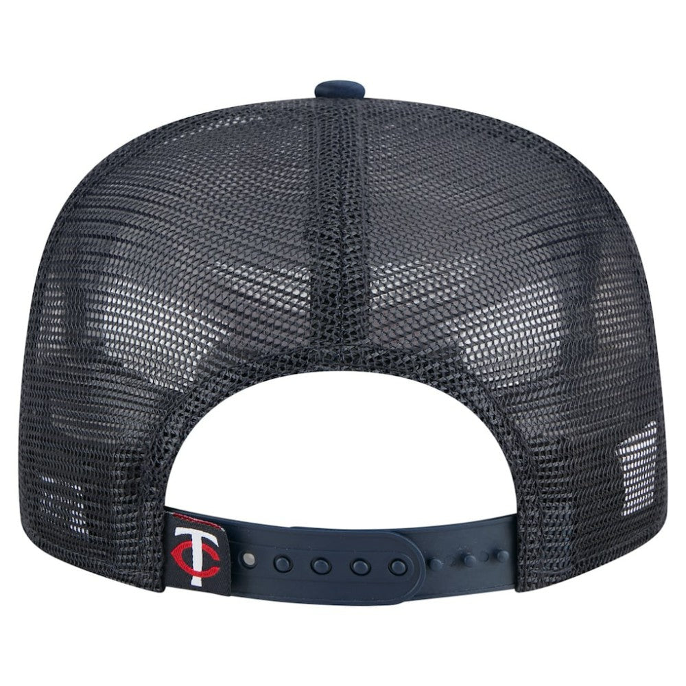 MLB Minnesota Twins New Era Retro Satin Script Golfer Adjustable Hat