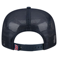 MLB Boston Red Sox New Era Retro Satin Script Golfer Adjustable Hat